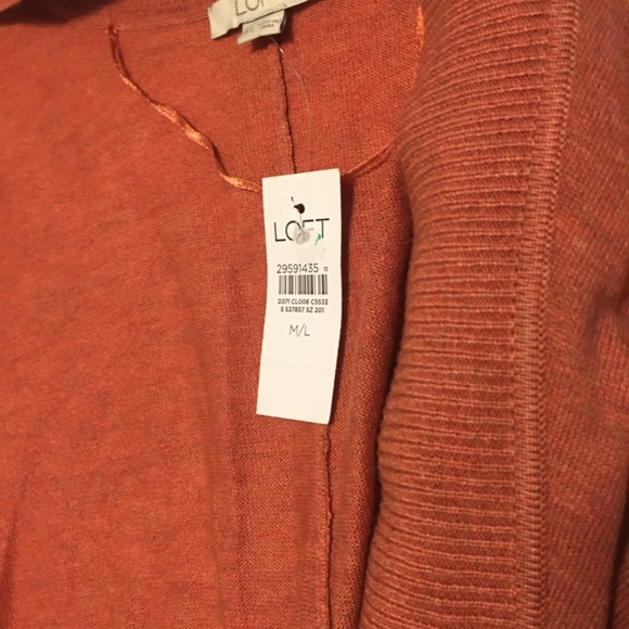 NWT Loft Cardigan M/L - Picture 3 of 4
